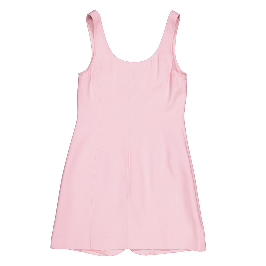 Moschino Pink Heart Buttons Mini Dress - 2