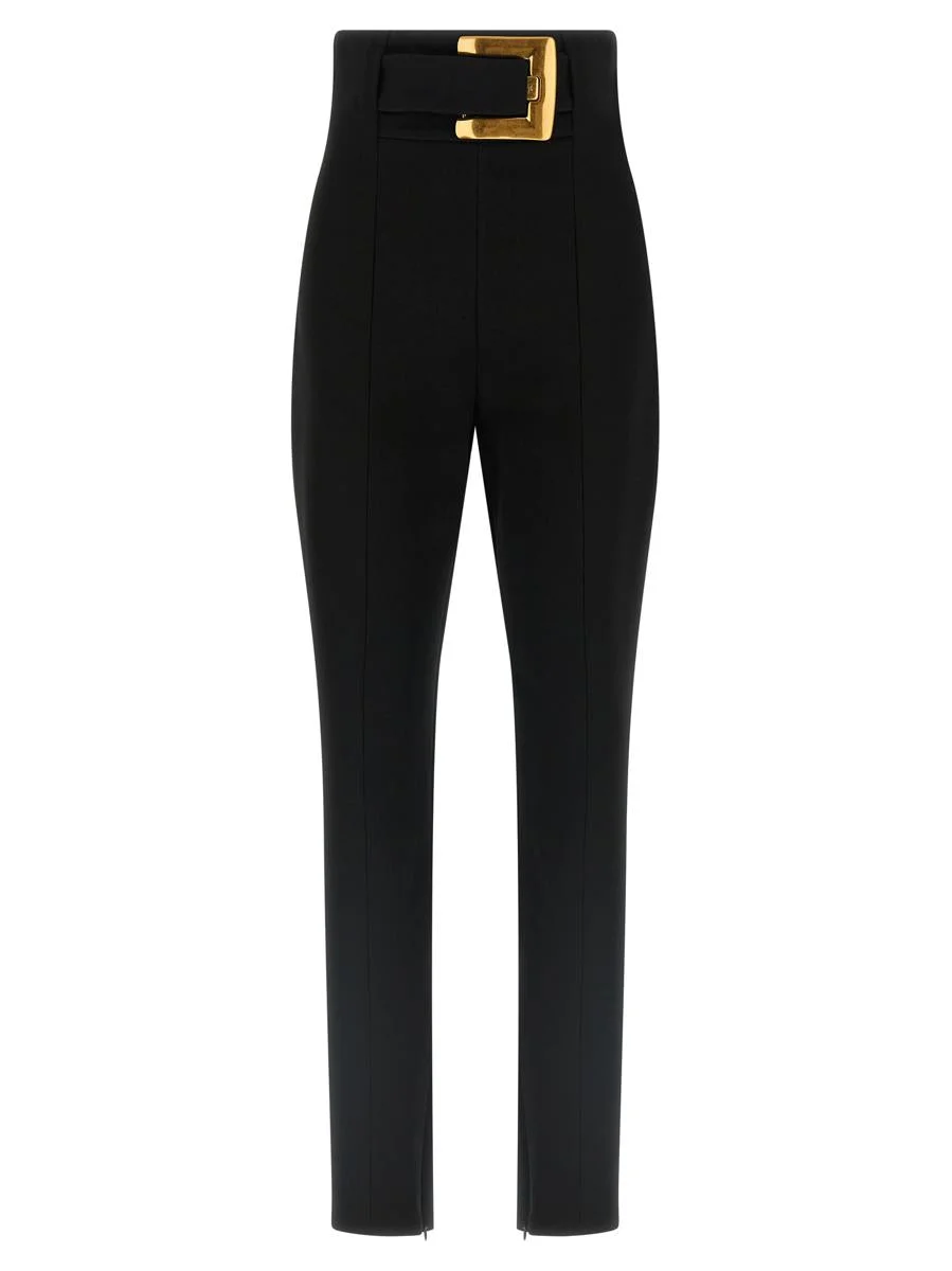 Balmain Belted Pants - 1