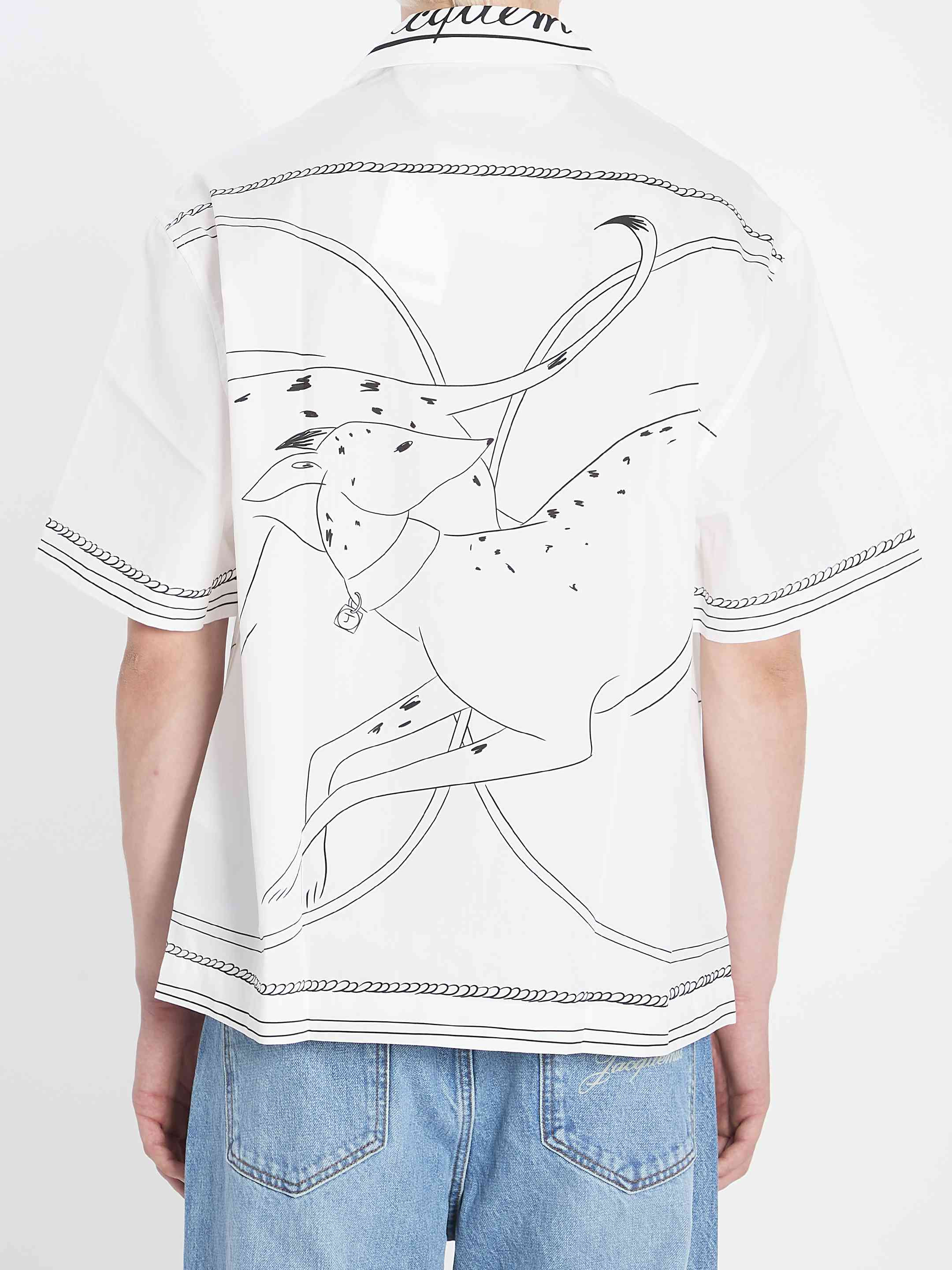 Jacquemus Men Jean Shirt - 4