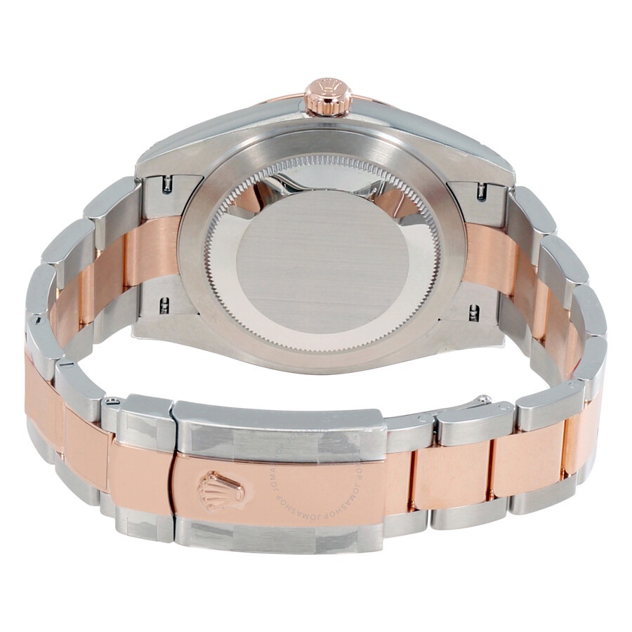 Rolex Datejust Sundust Diamond Dial Steel and 18K Everose Gold Men's Watch 126301SNDO - 3
