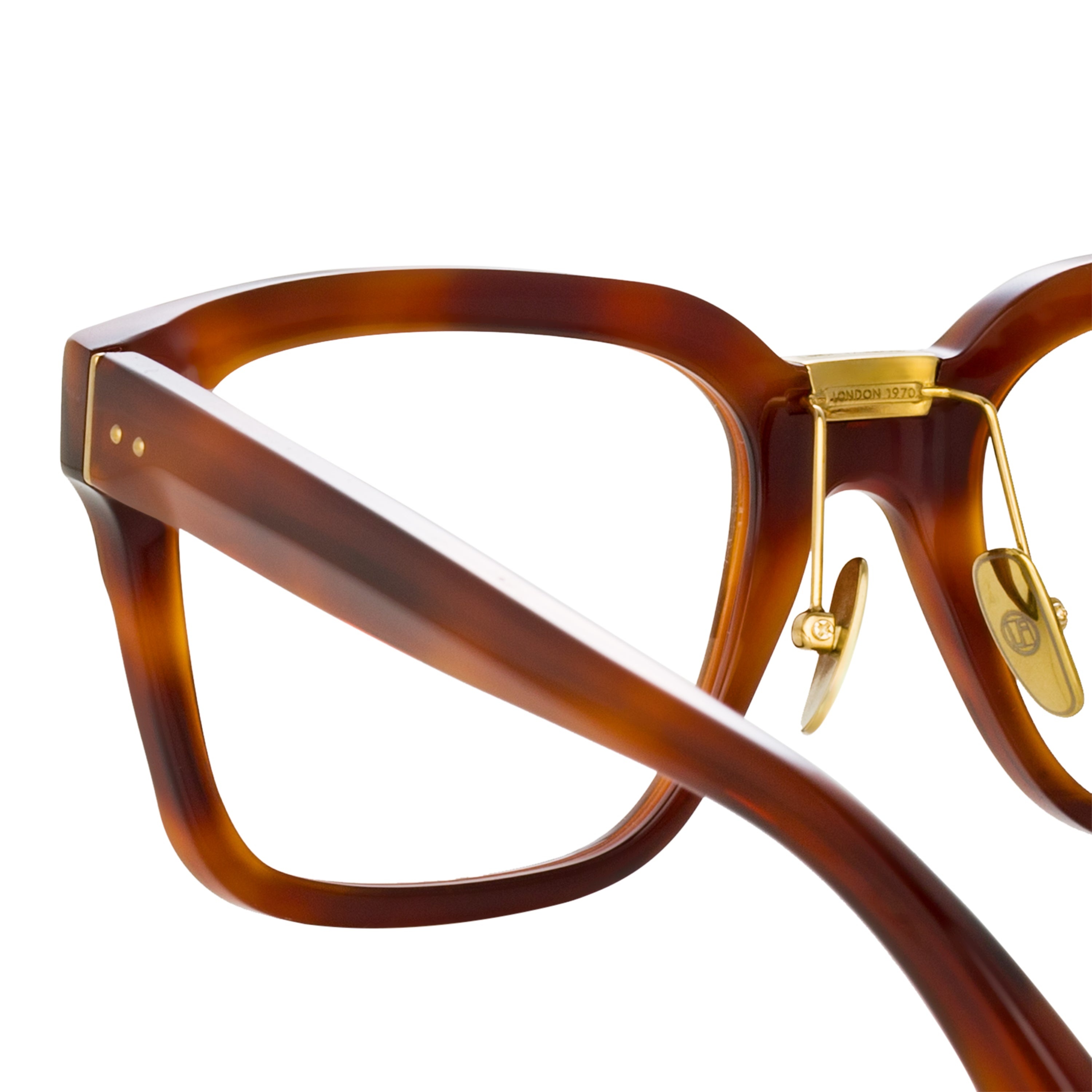 DESIREE OPTICAL D-FRAME IN HORN - 4