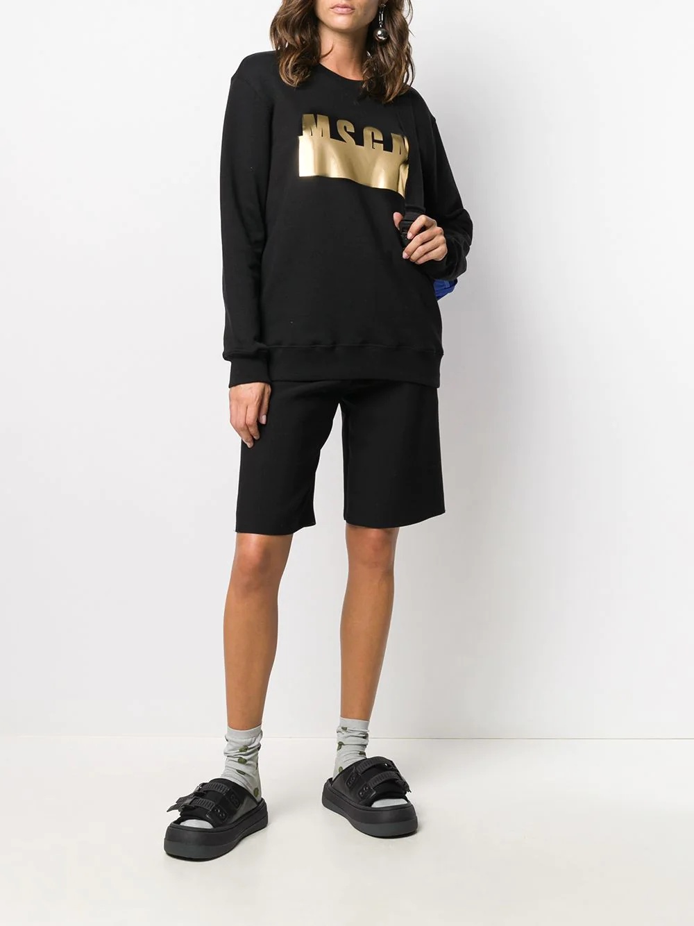 logo-print sweatshirt - 2