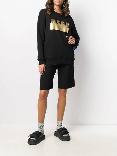 MSGM logo-print sweatshirt outlook