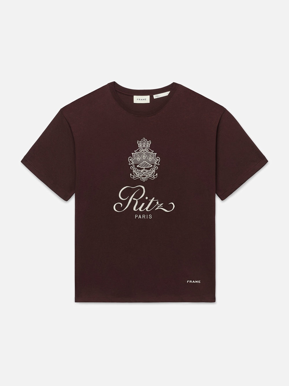 Ritz Men's Tee in Bordeaux - 1