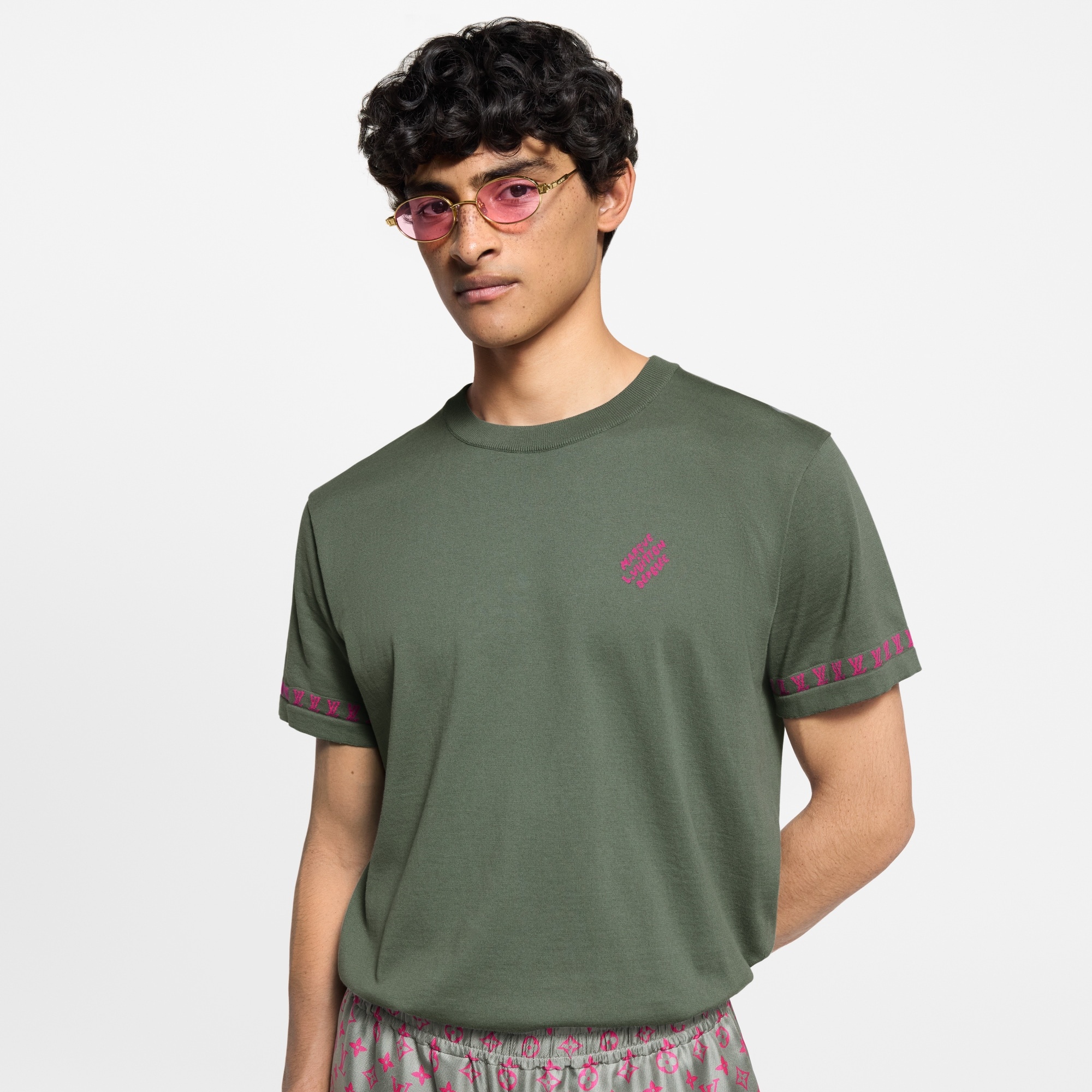 Short-Sleeved Signature Crewneck - 2