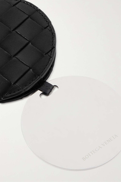 Bottega Veneta Intrecciato leather mirrror cover with lanyard outlook