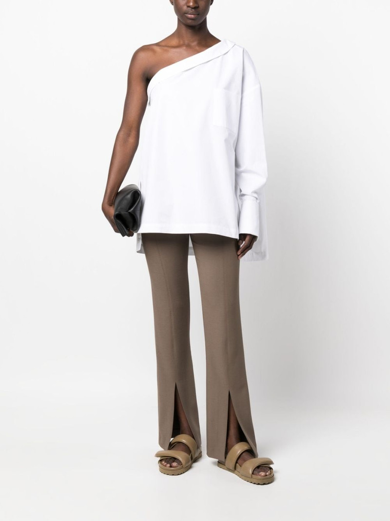 BITE Studios asymmetric one-sleeve top outlook