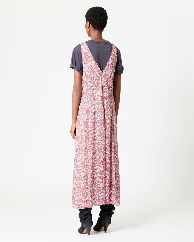 DOJALI PRINTED MAXI DRESS - 5