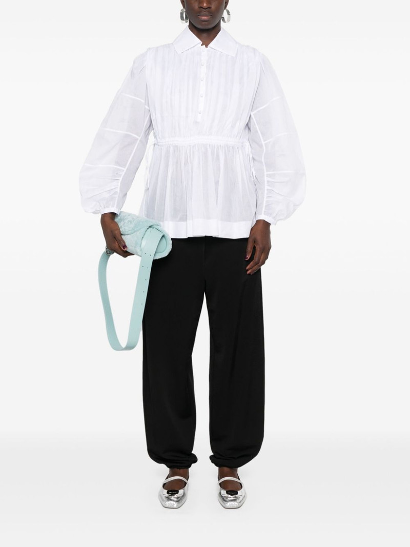 Jil Sander high-waist track trousers outlook