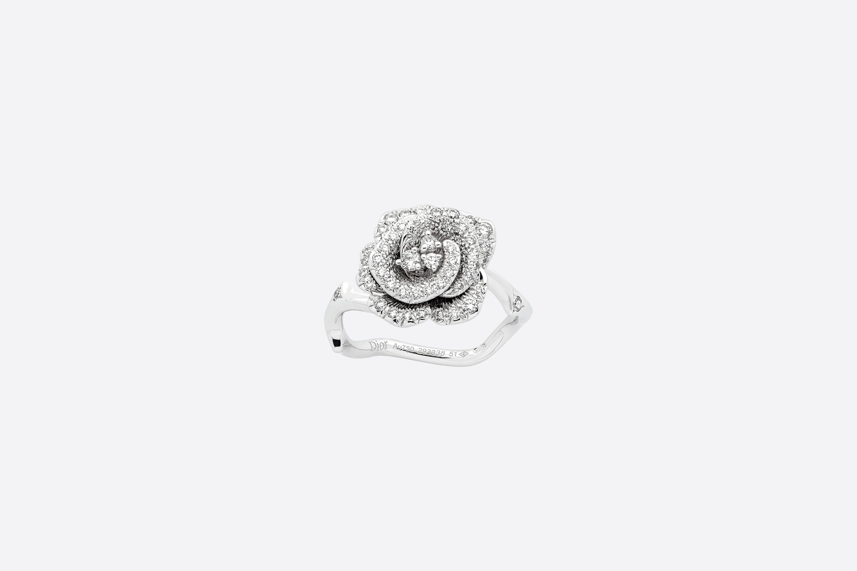 Small Rose Dior Bagatelle Ring - 1