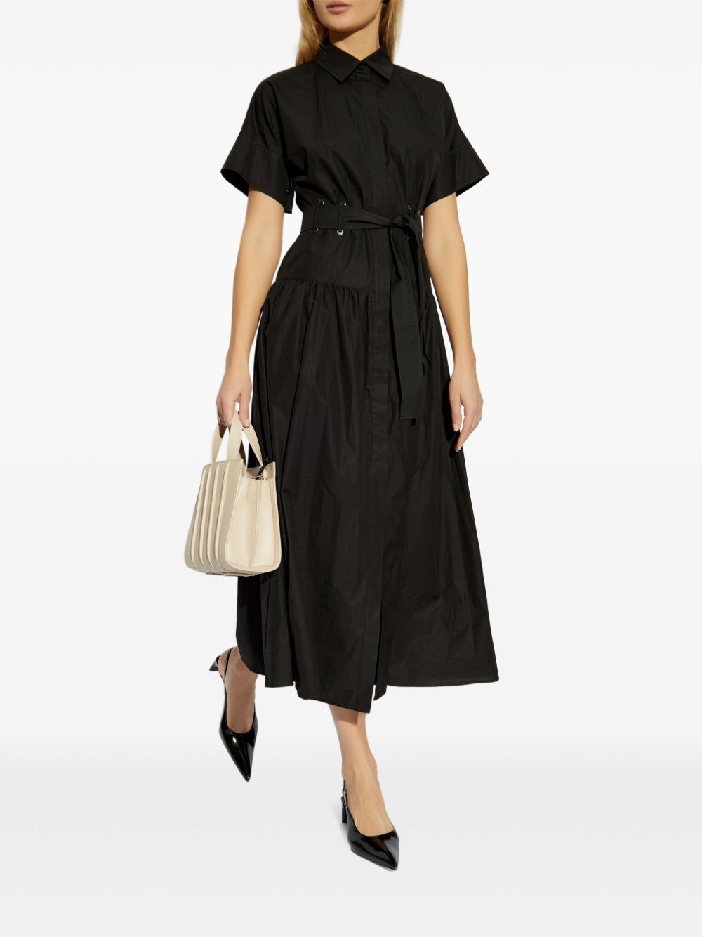 cotton midi dress - 2