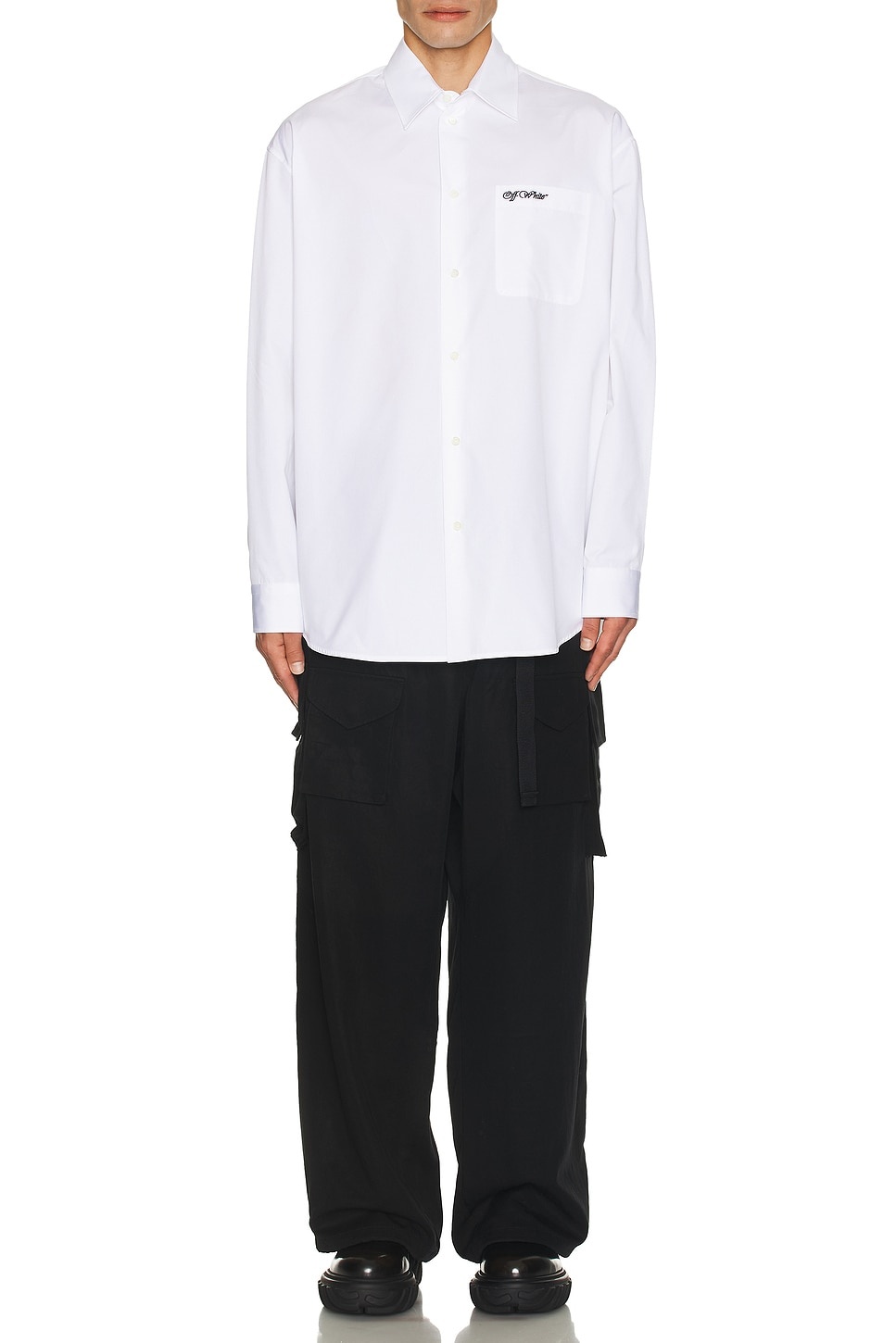 College Poplin Oversize Shirt - 5