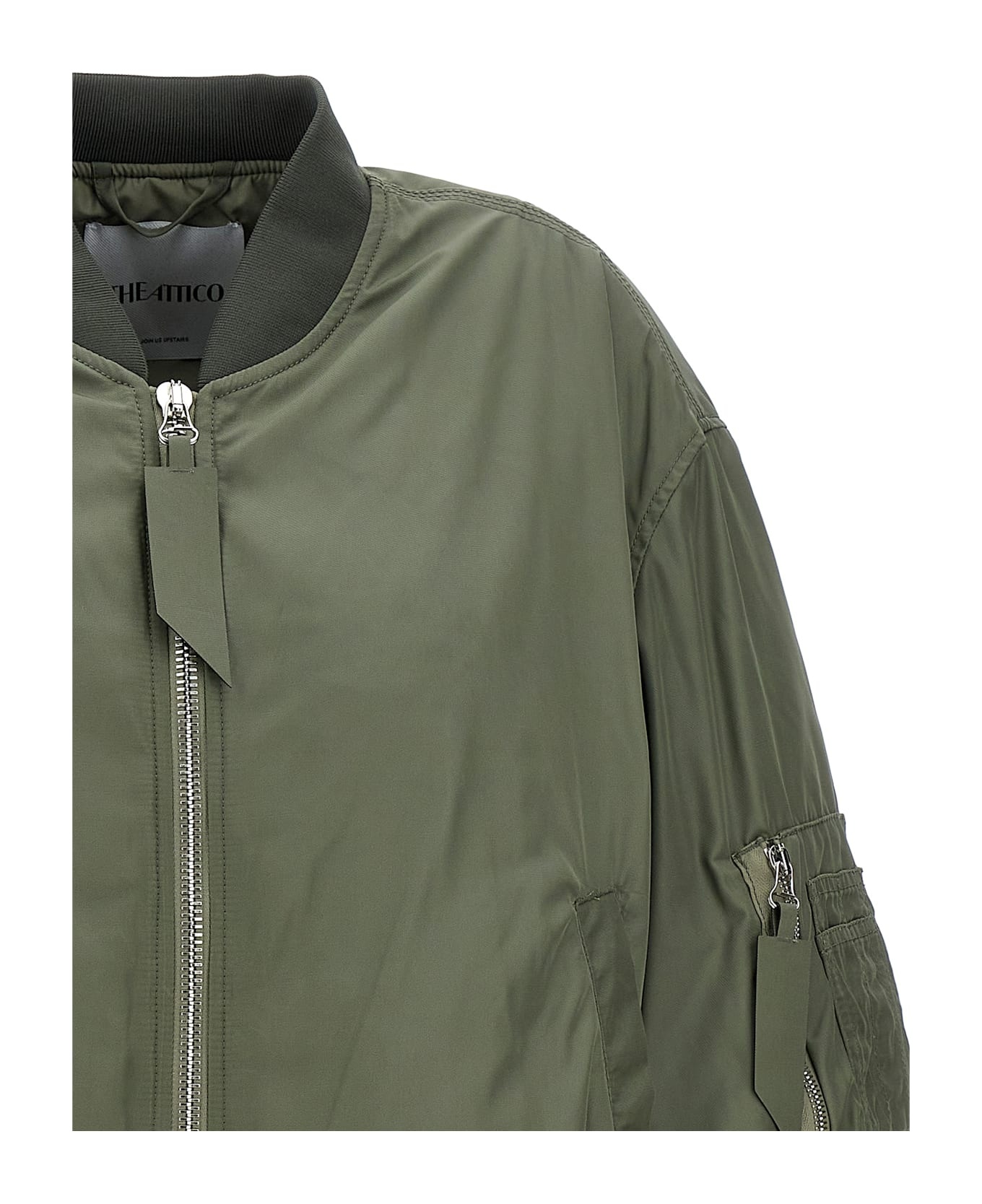 Nylon Bomber Jacket - 3