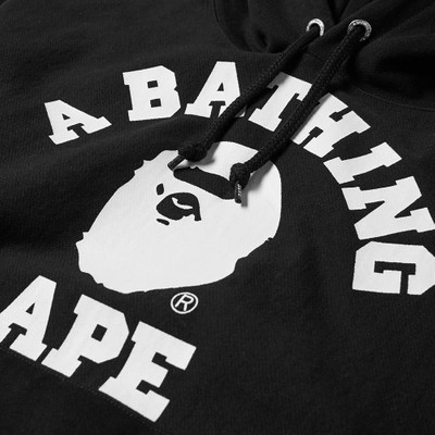 A BATHING APE® A Bathing Ape College Hoody outlook