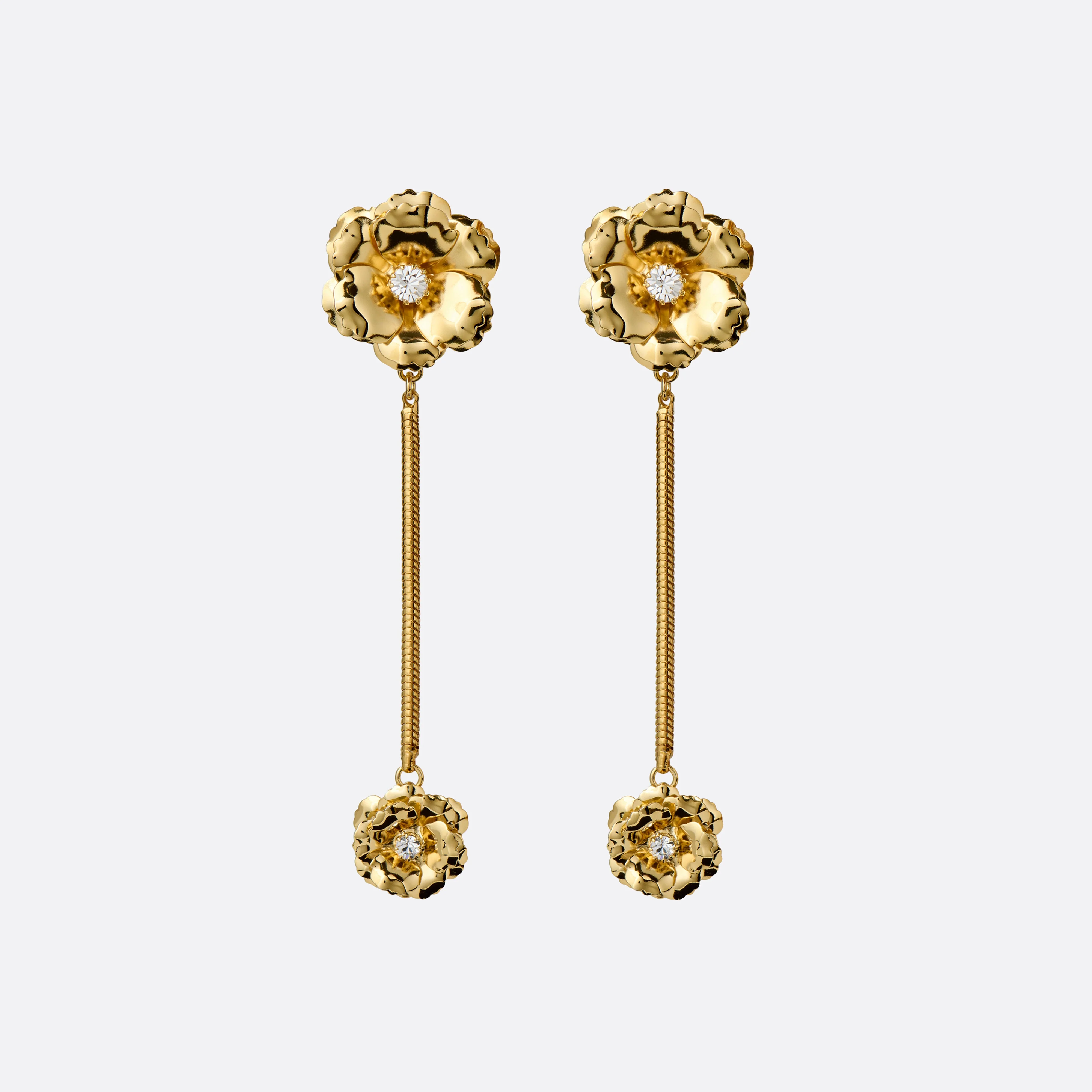 FLORAL DROP EARRINGS - 1