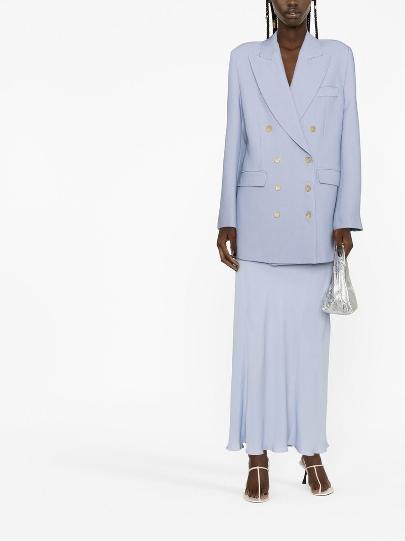 KHAITE The Balton double-breasted blazer outlook