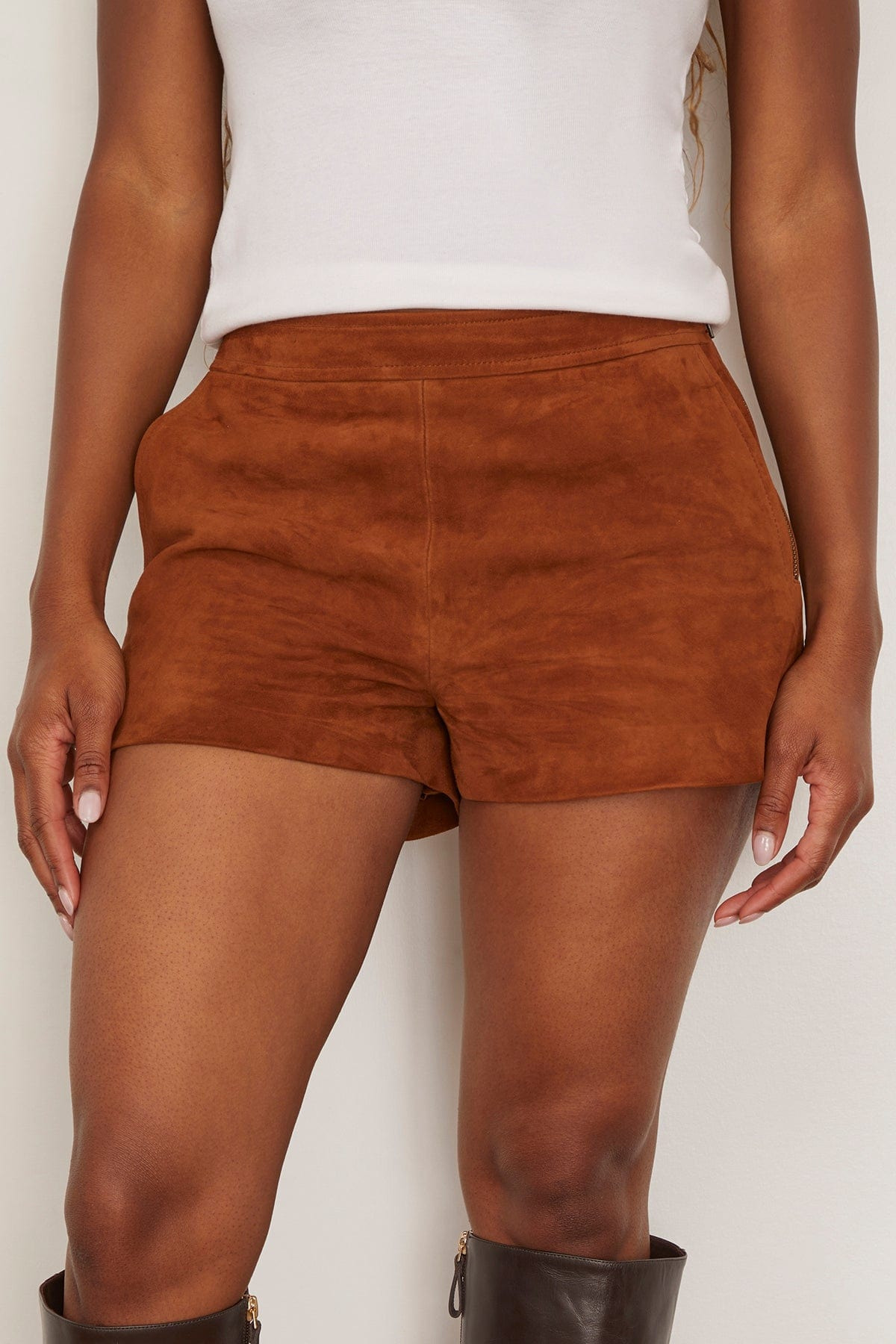 Eris Short in Chocolat - 3