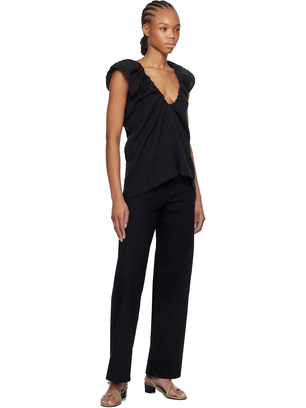 BASERANGE Black Navalo Jeans | REVERSIBLE