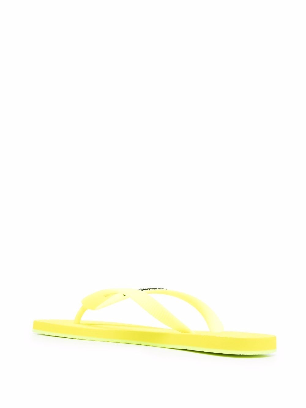 logo-print flip flops - 3