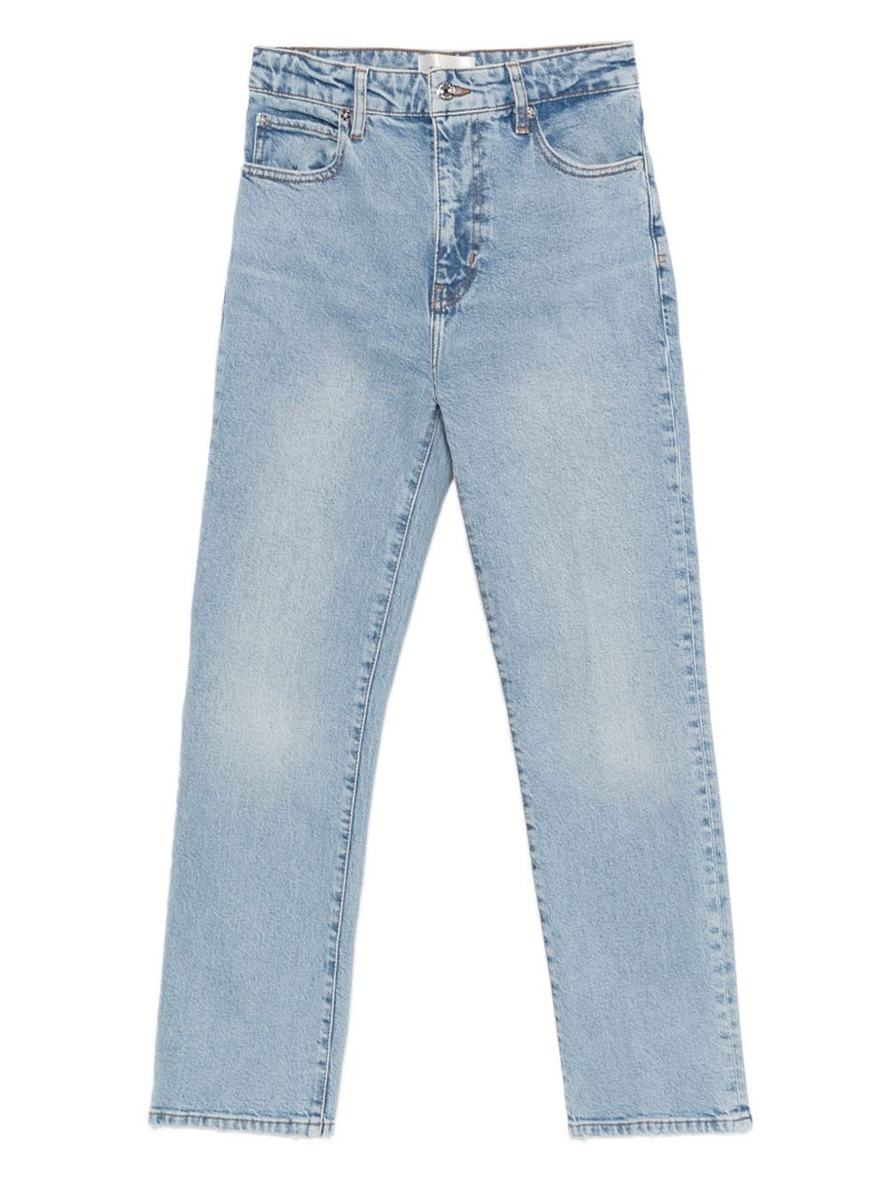 straight-leg jeans 1