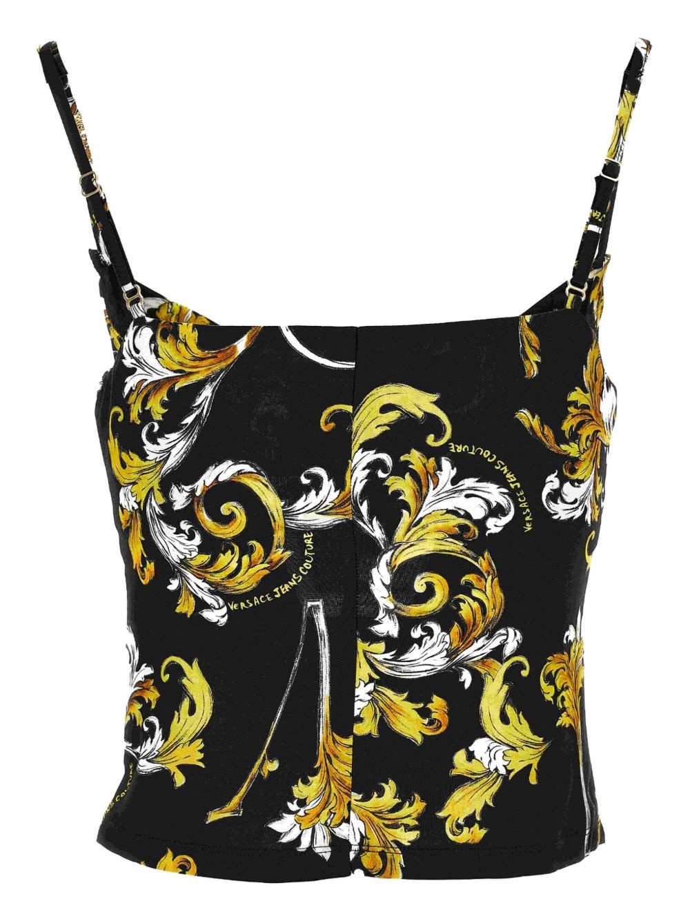 Barocco-print vest - 2