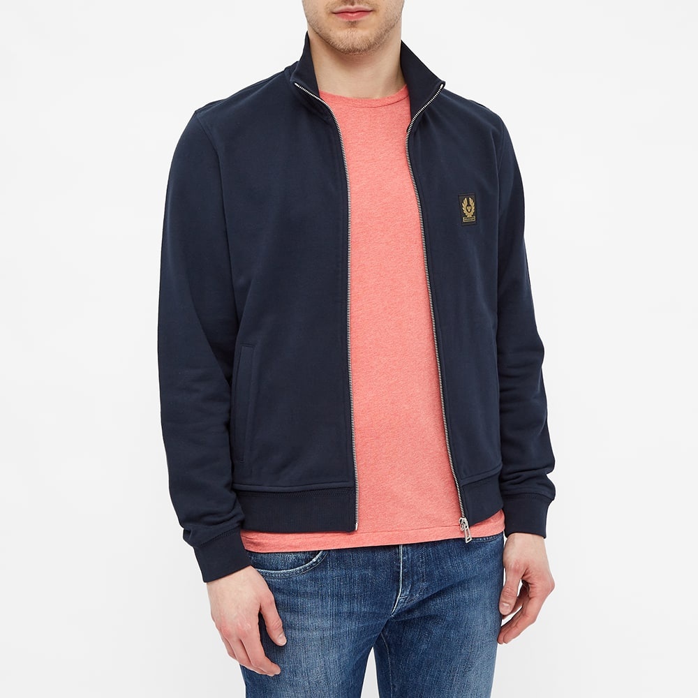 Belstaff Patch Logo Zip Sweat - 4