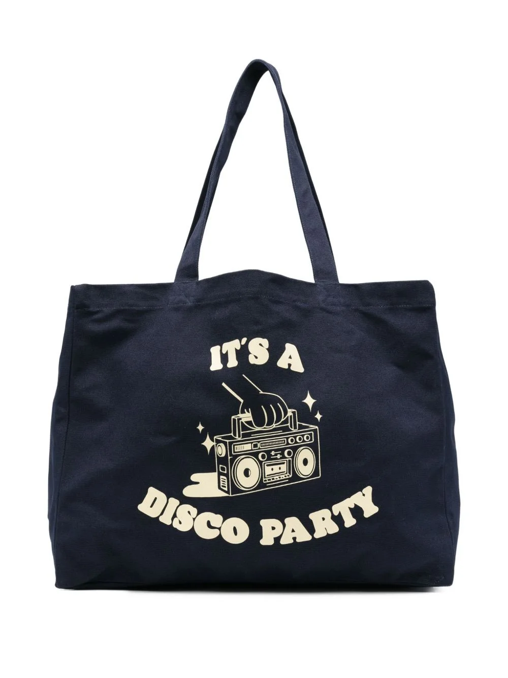 graphic-print tote bag - 1