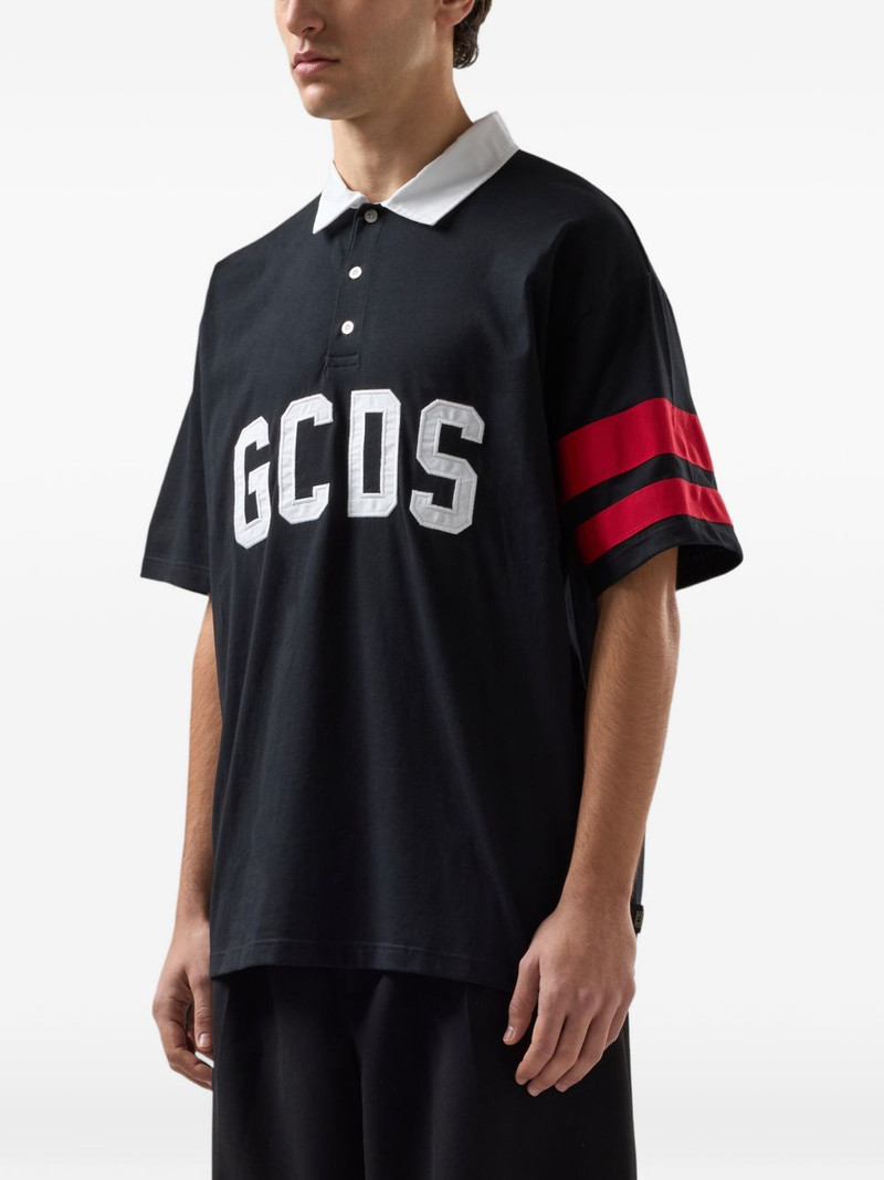 logo striped polo shirt 4