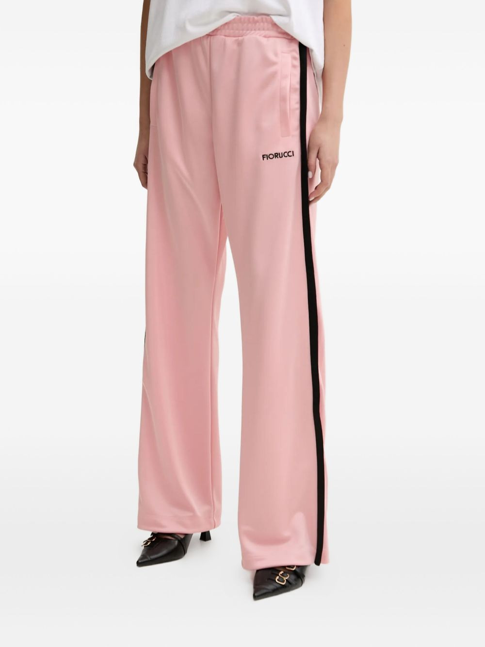 side-stripe trousers - 2