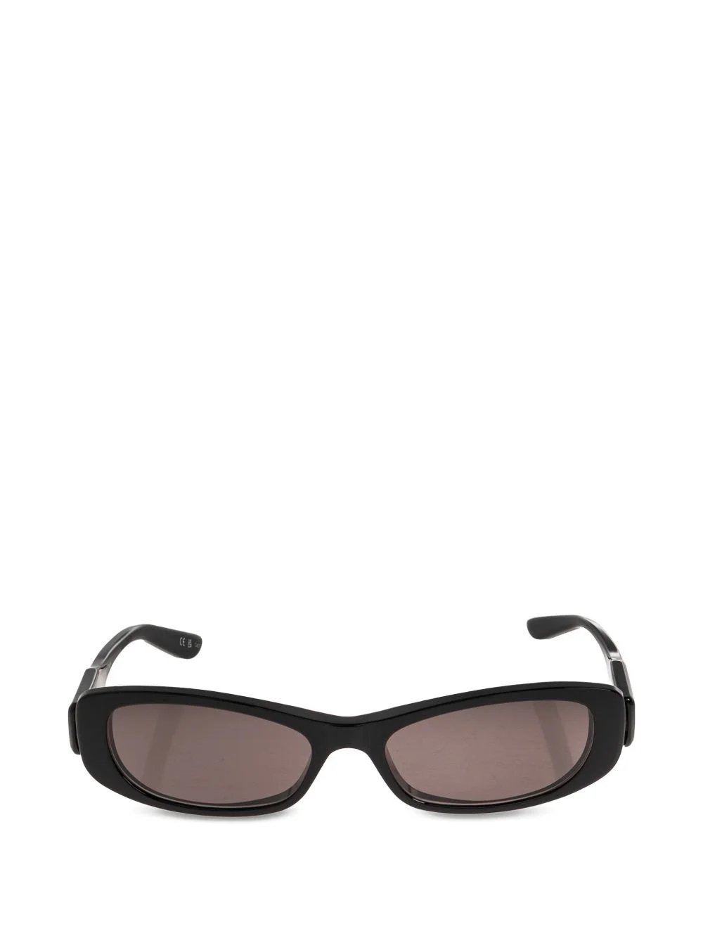 logo-plaque rectangle-frame sunglasses - 1