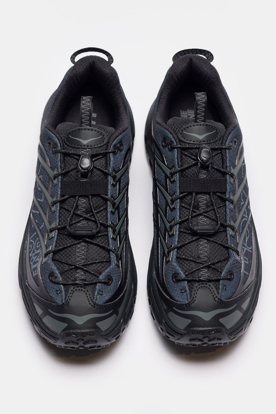 Mafate Three2 Wordmark Sneaker in Black/Outer Orbit - 4