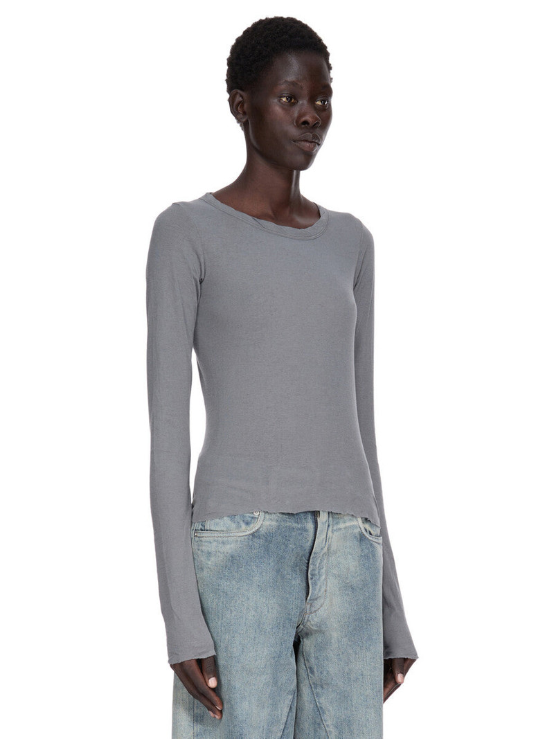 CROPPED RIB LS T 2