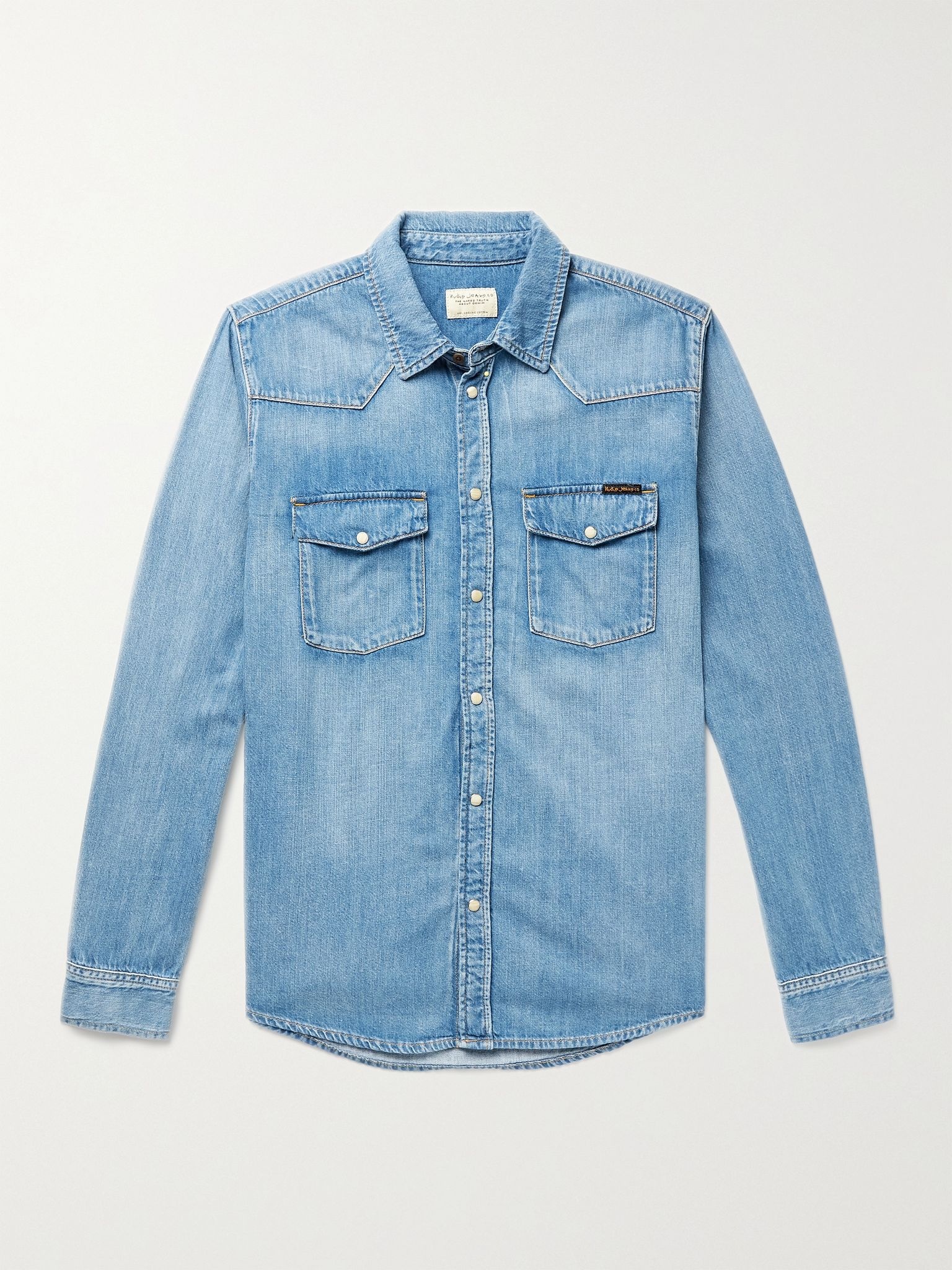 George Organic Denim Western Shirt - 1