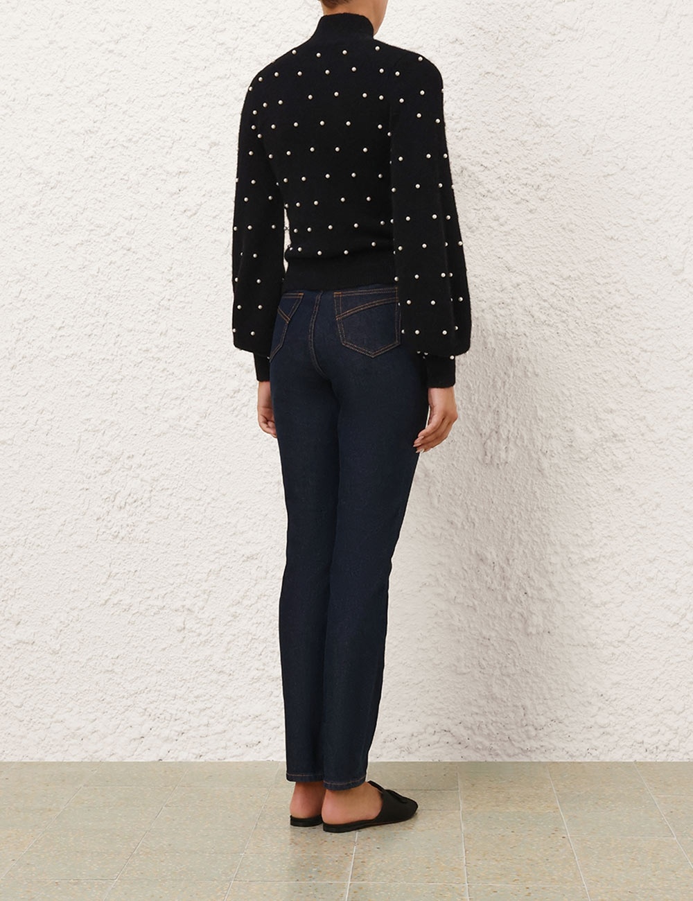CRUSH BEADED SWEATER - 4