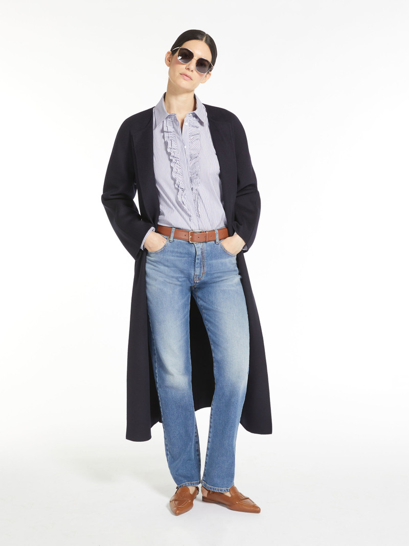 Max Mara LUSSO Cotton denim jeans outlook