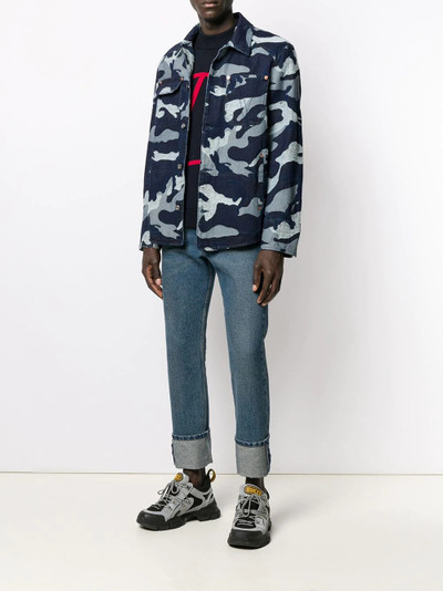 Valentino camouflage denim jacket  outlook