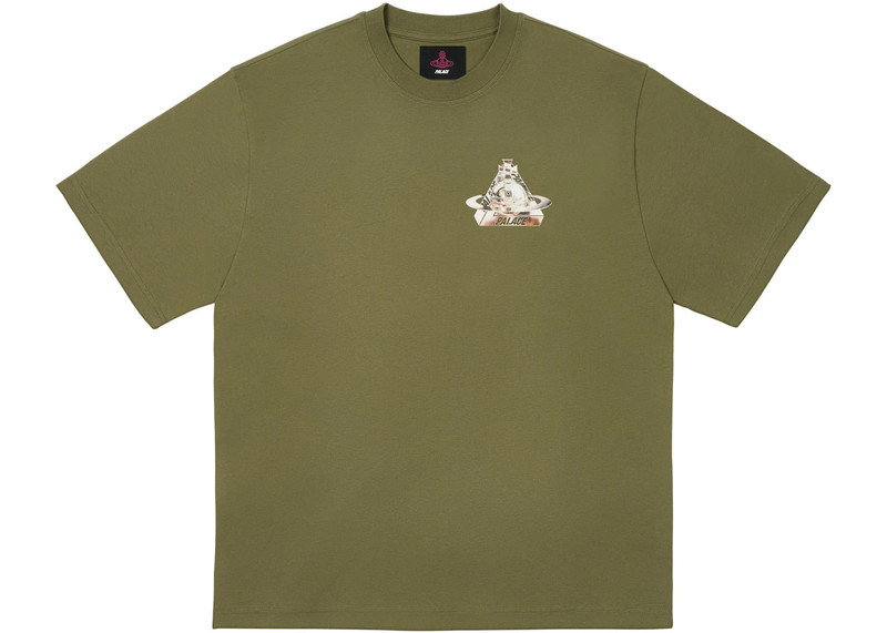 PALACE Palace x Vivienne Westwood T-Shirt Olive outlook
