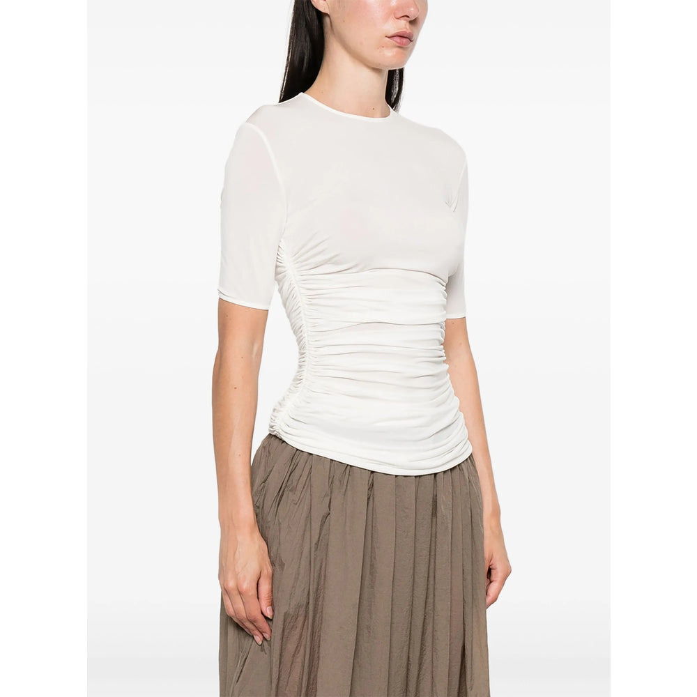 Alaïa White Tops - T-Shirts & Jerseys Women - 5