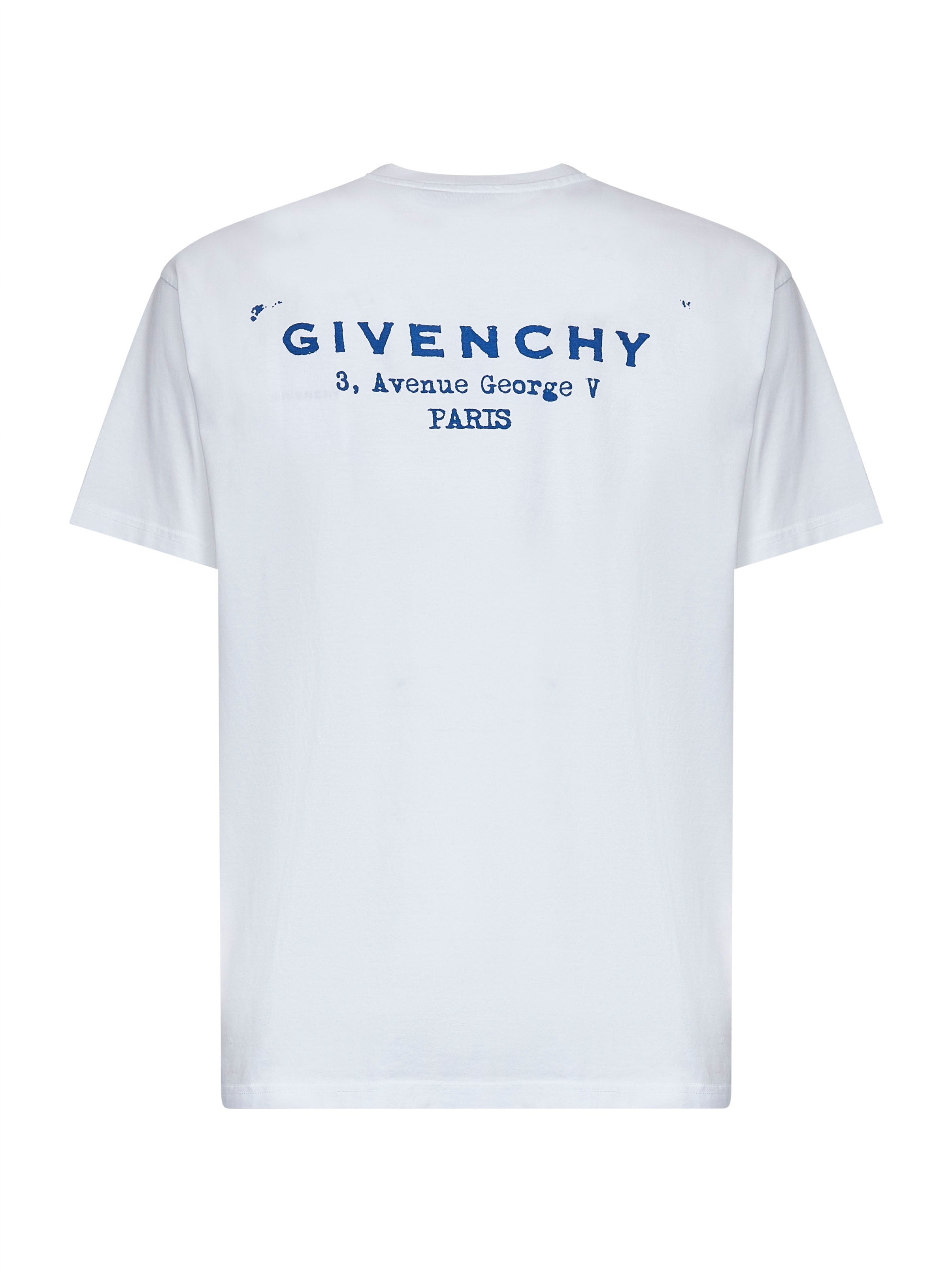 White cotton jersey crewneck T-shirt - 2