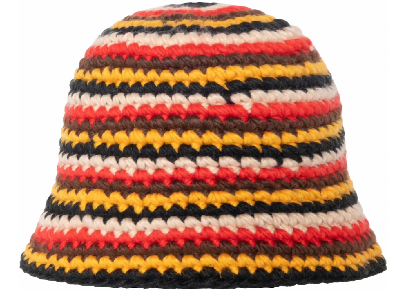 Stussy x Patta Bucket Hat Striped Knit Multicolor - 2