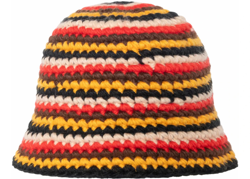Stüssy Stussy x Patta Bucket Hat Striped Knit Multicolor outlook
