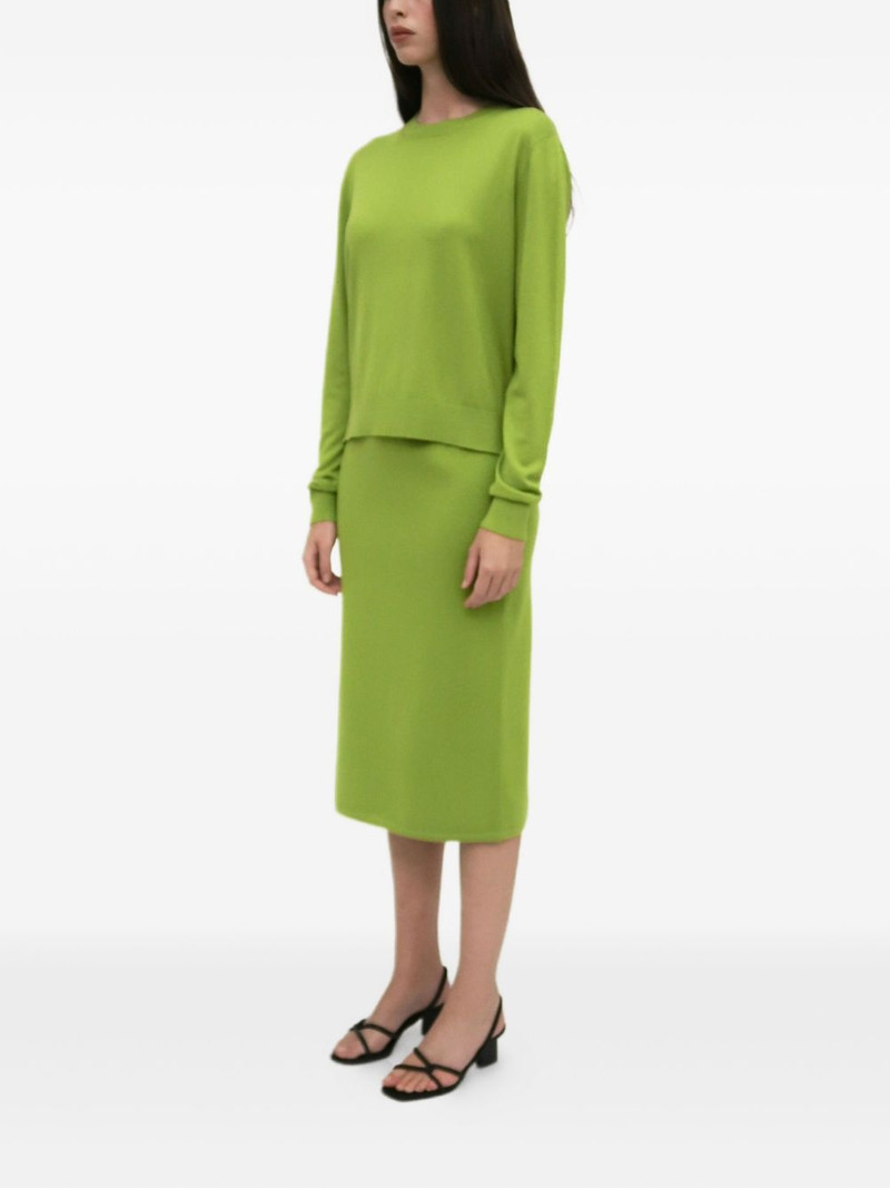 ROSETTA GETTY straight midi skirt outlook