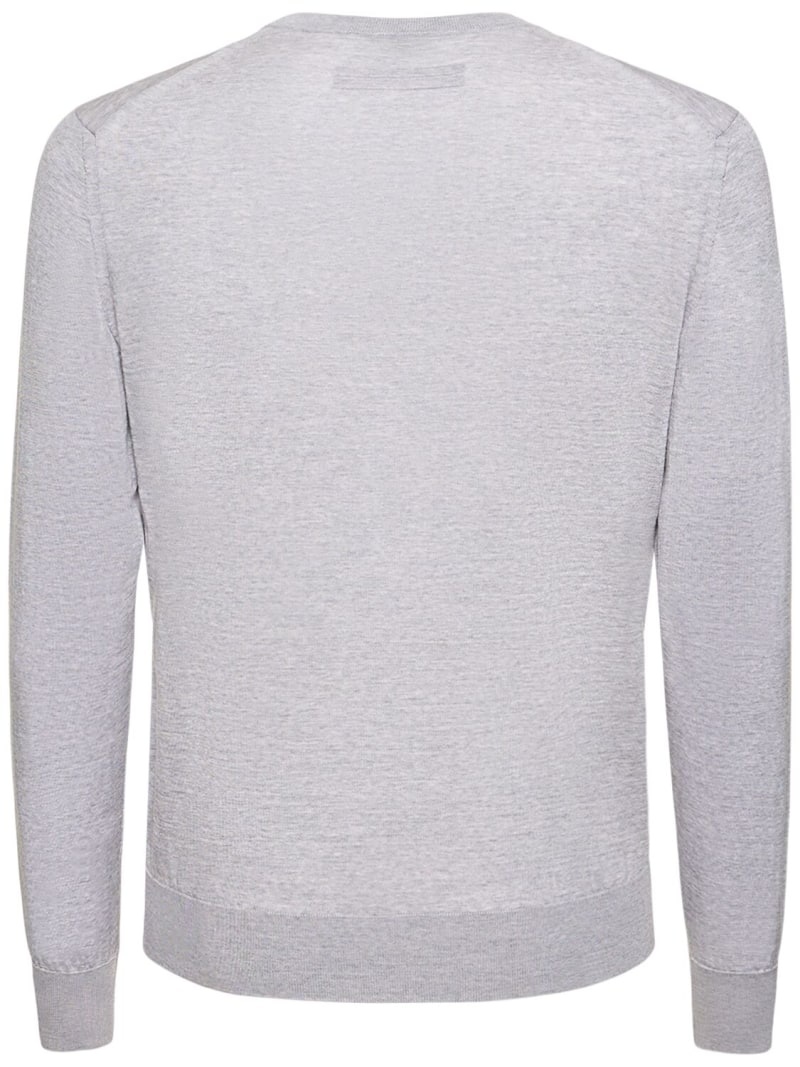 High performance wool crewneck sweater - 3