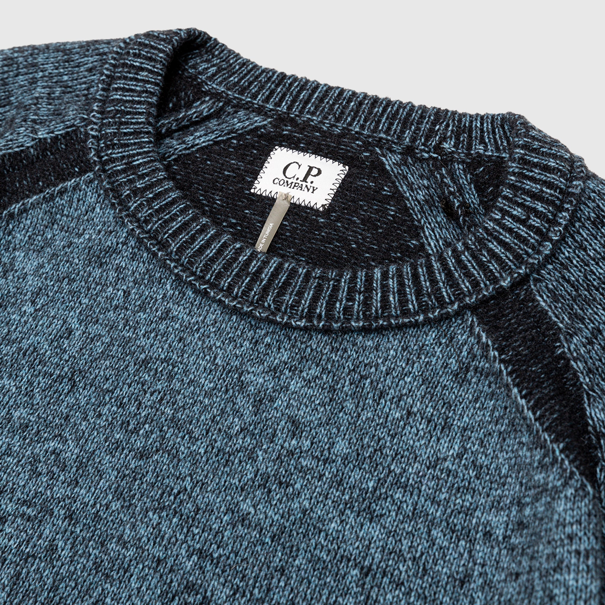 FLEECE CREWNECK KNIT SWEATER - 2