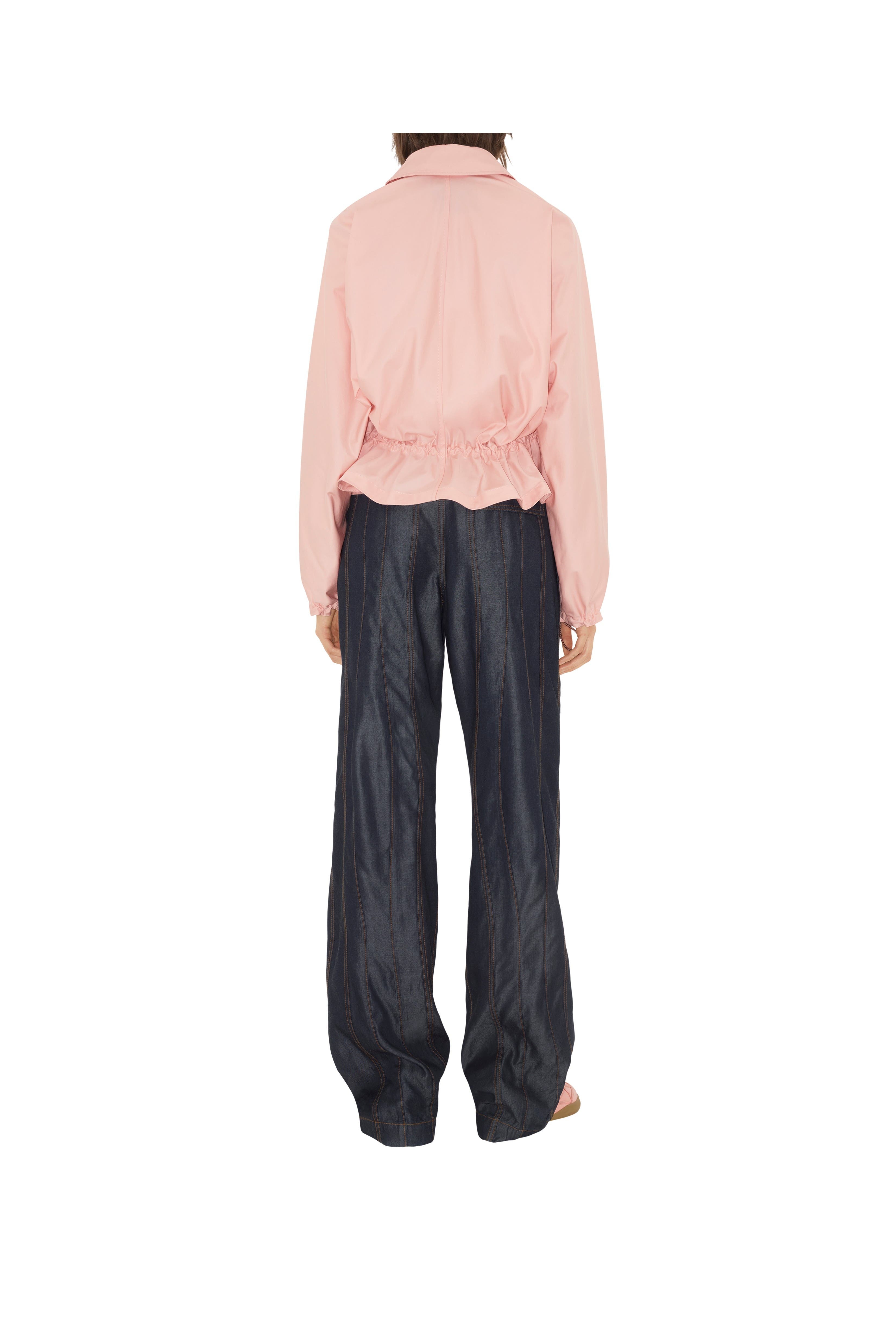 burberry Tropical Gabardine Hooded Trench Jacket in Flora at Nordstrom - 4