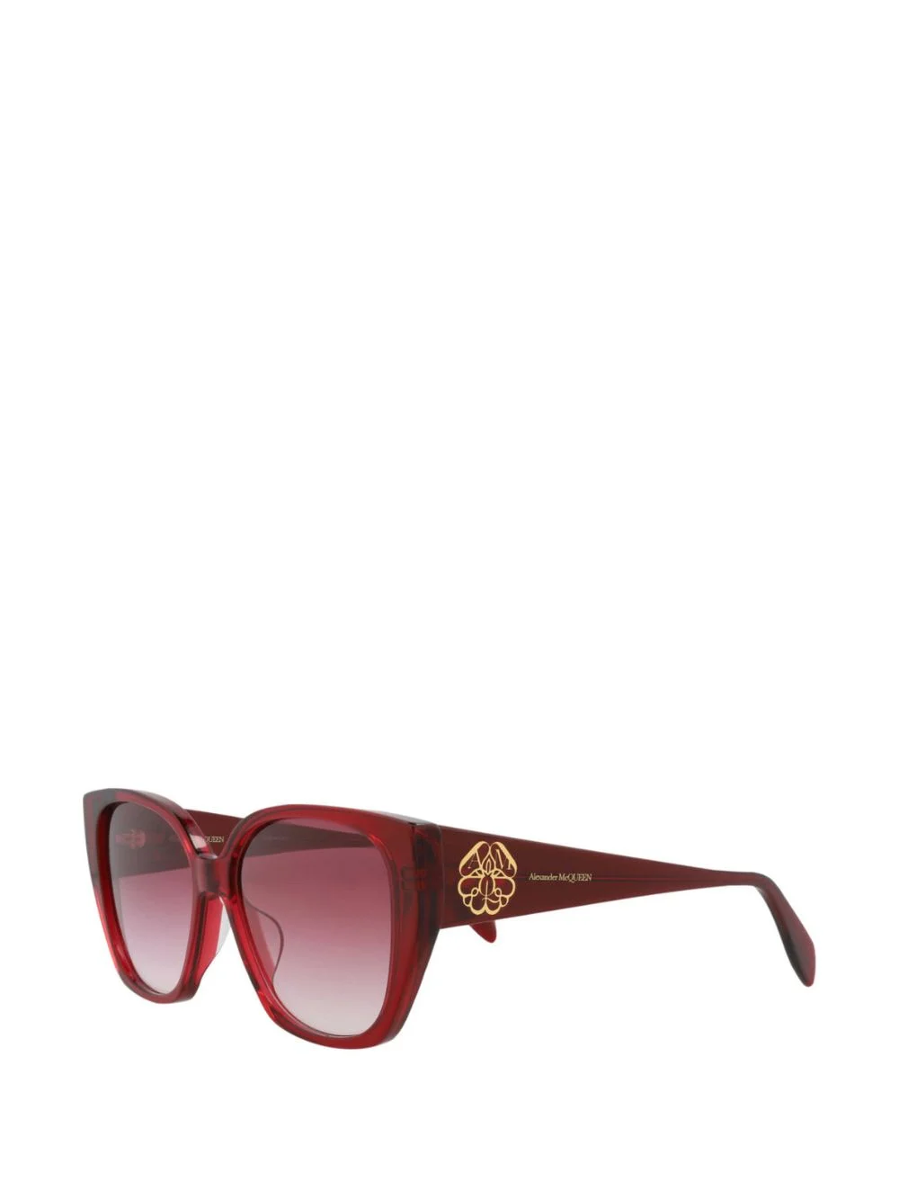 logo-print square-frame sunglasses - 1