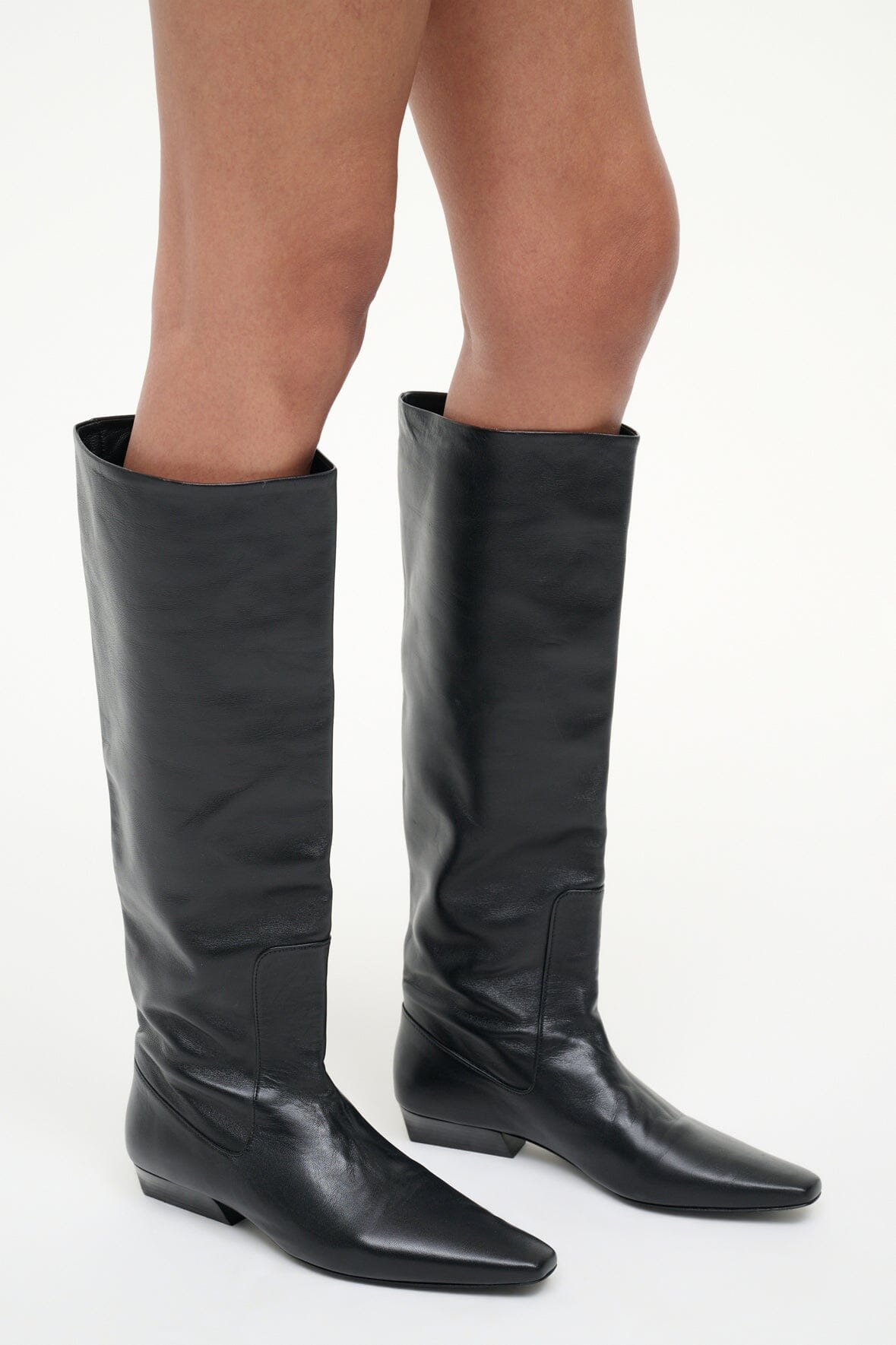 STAUD WALLY FLAT BOOT BLACK - 6