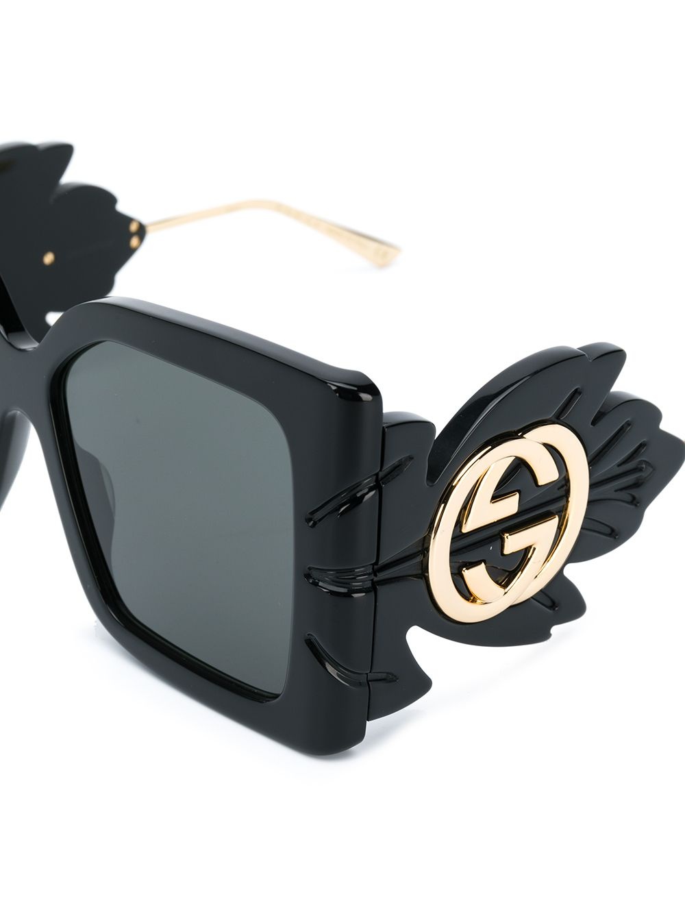 square-frame sunglasses - 3