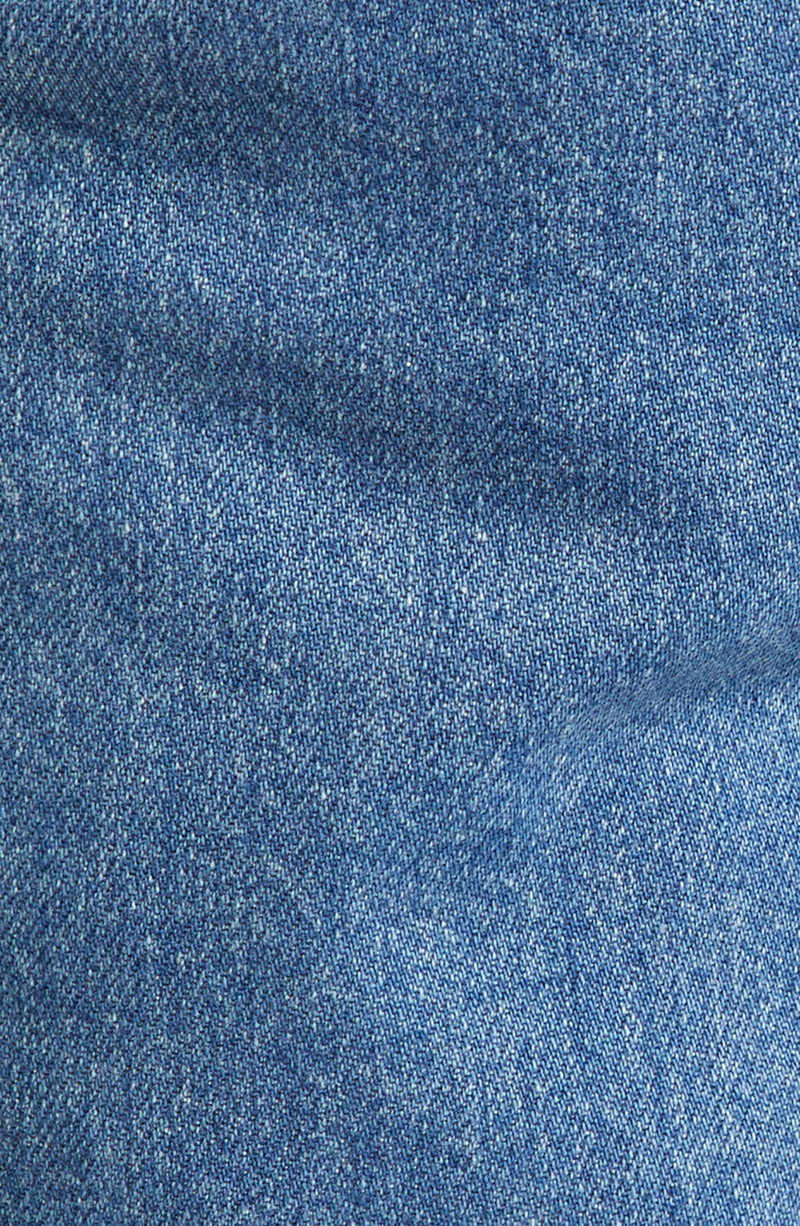 burberry Baby Bootcut Jeans in Mid Blue at Nordstrom - 7
