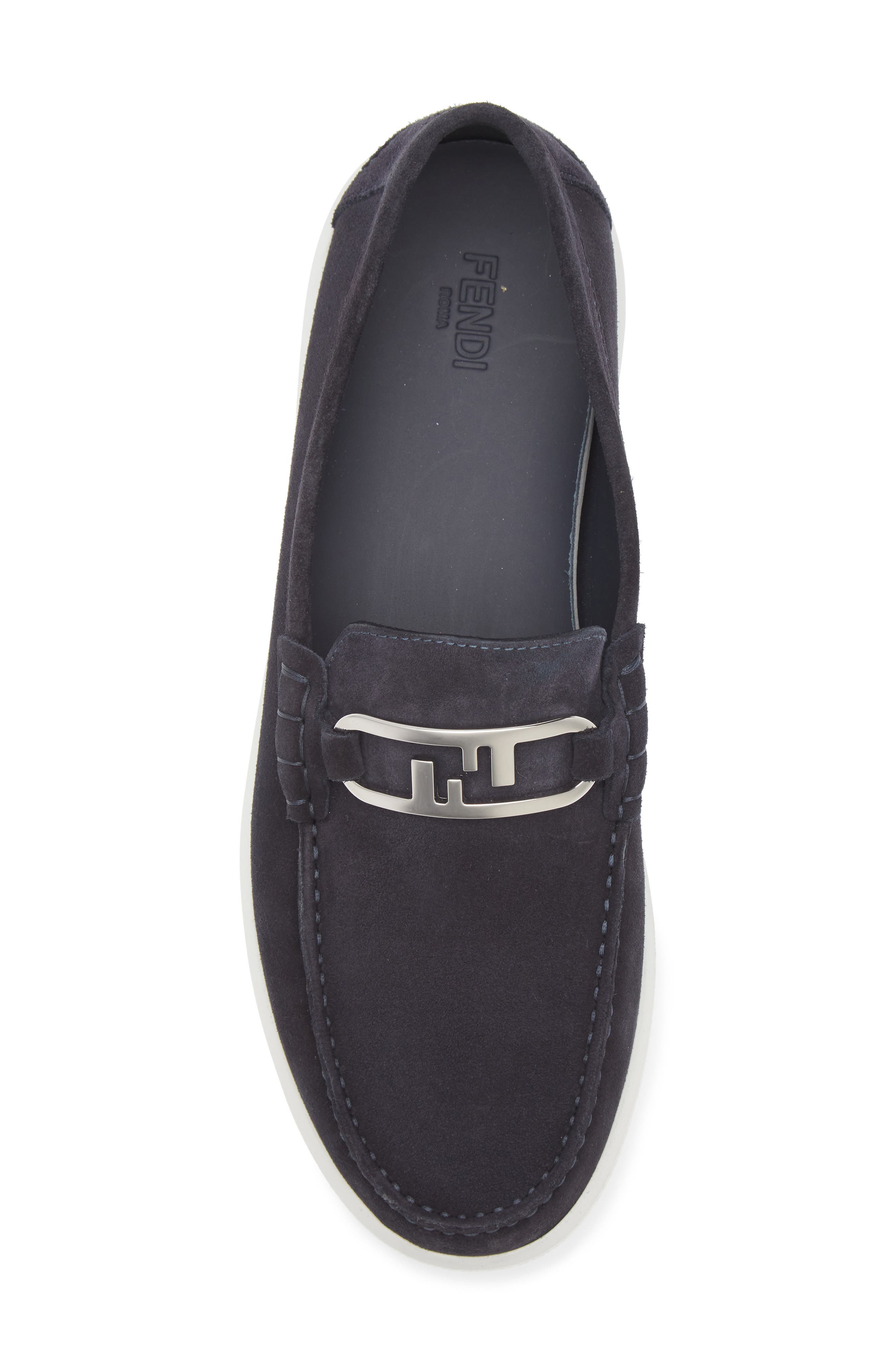 Fendi O'Lock Loafer in F0Dx9 Atlantico at Nordstrom - 5
